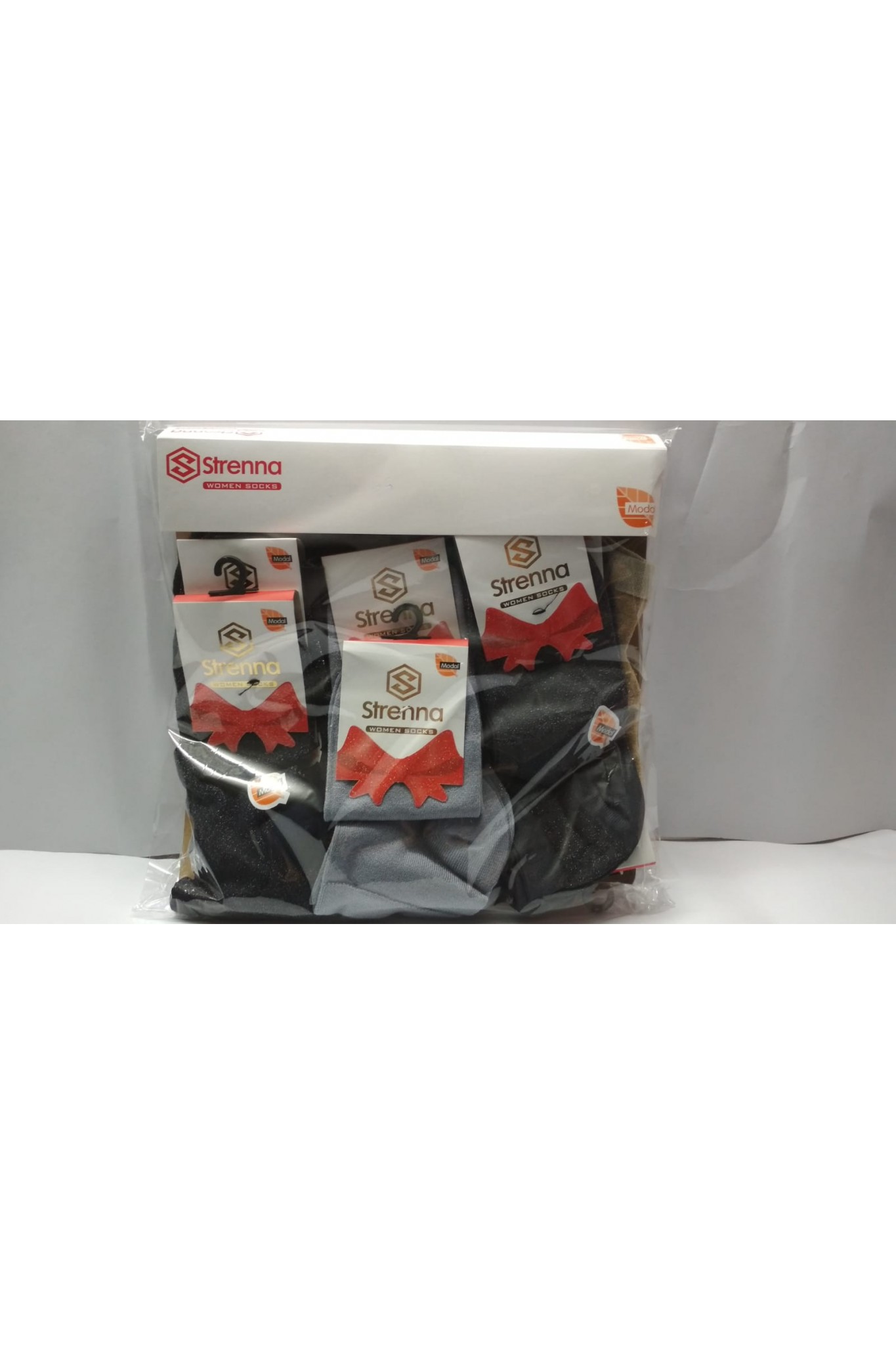 Strenna Kadın Modal Simli Patik 12'li