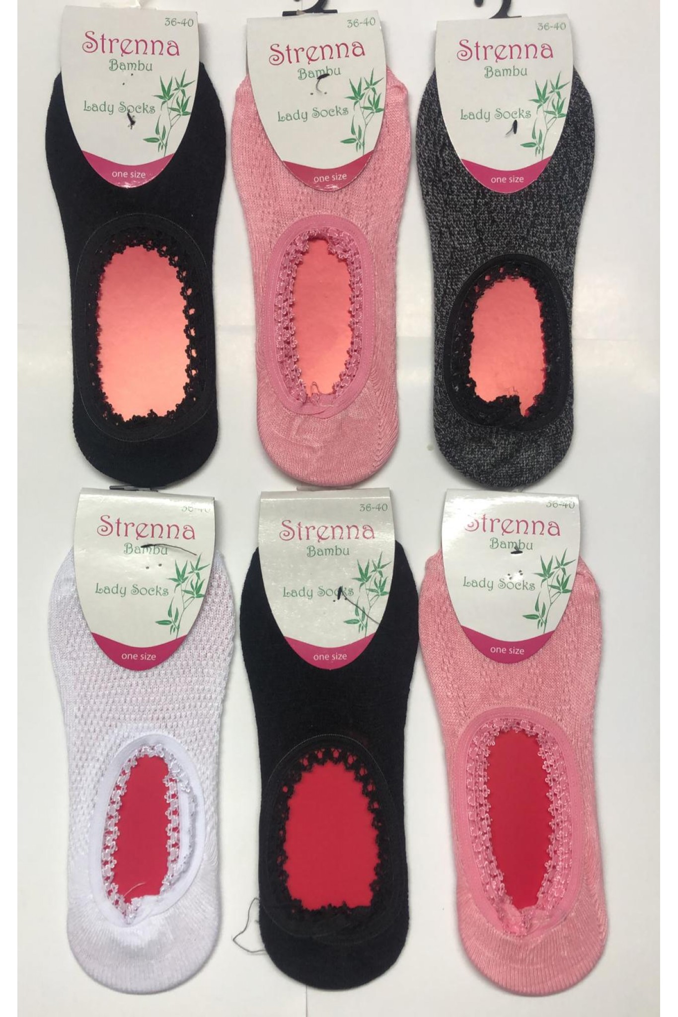 Strenna Kadın Fırfırlı Babet 12'li