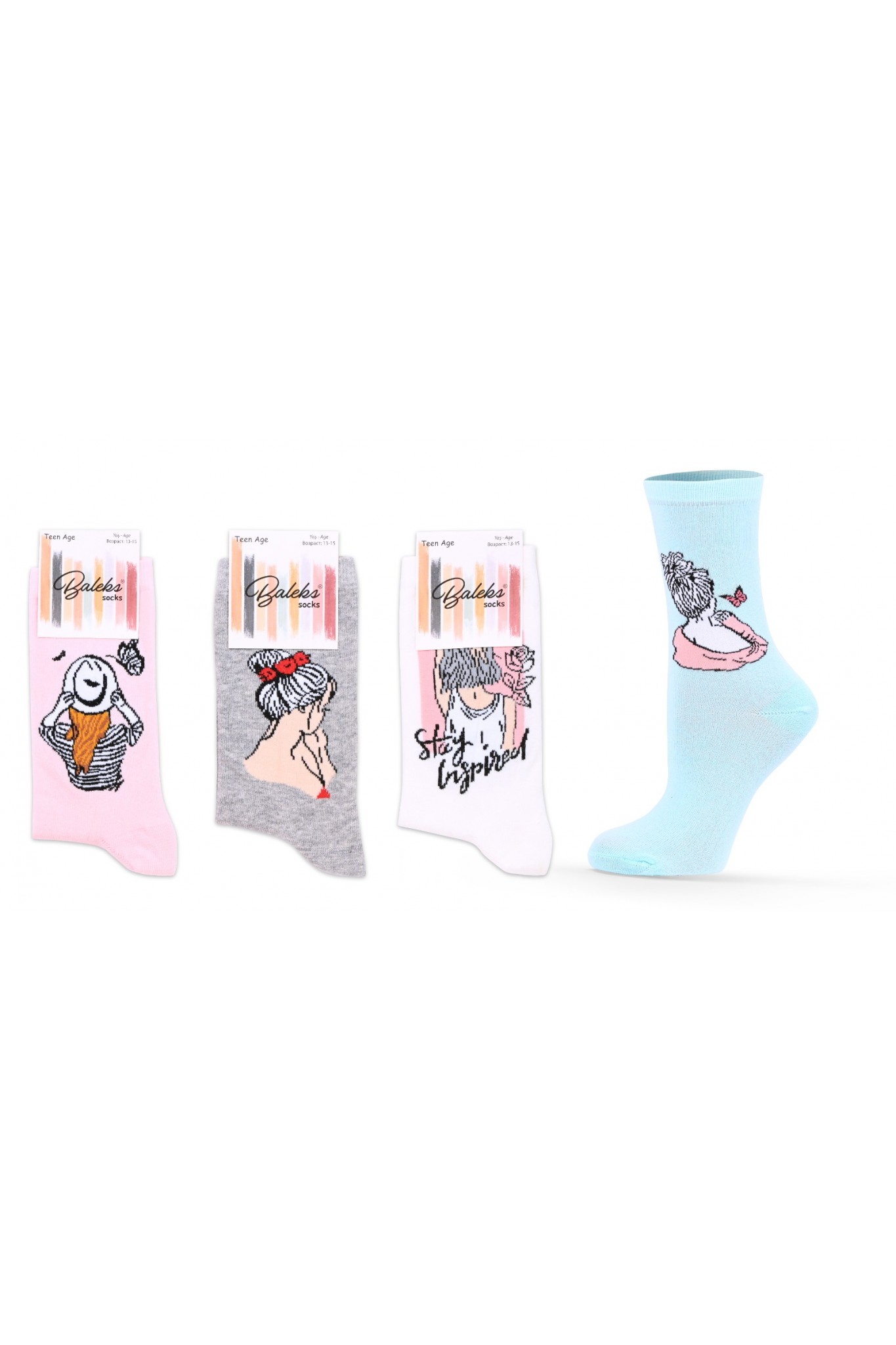 Baleks Çocuk Garson Çorap 12'li