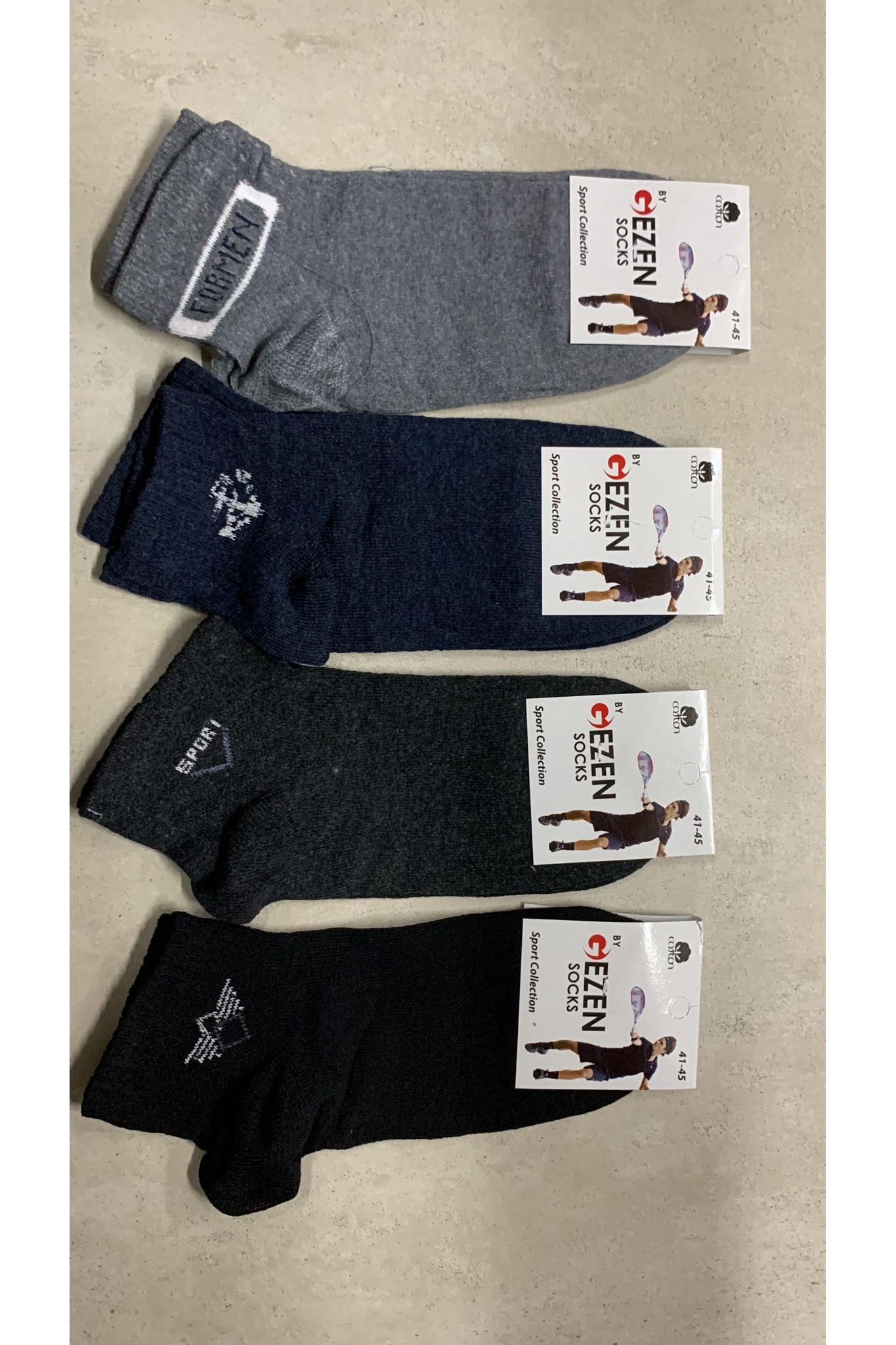 Gezen Erkek Penye Patik 12'li