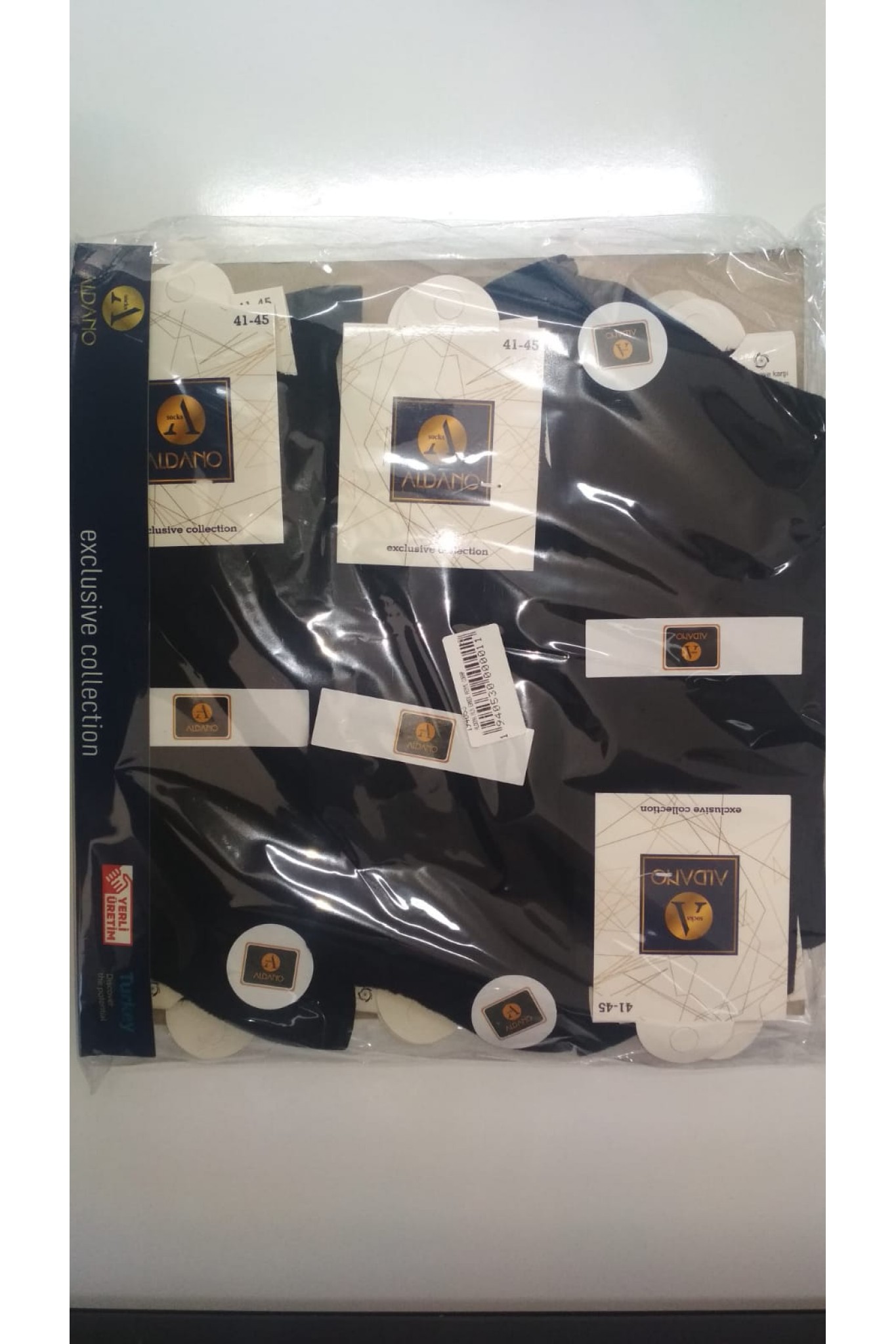 Aldano Mln Erkek Penye Çorap 12'li