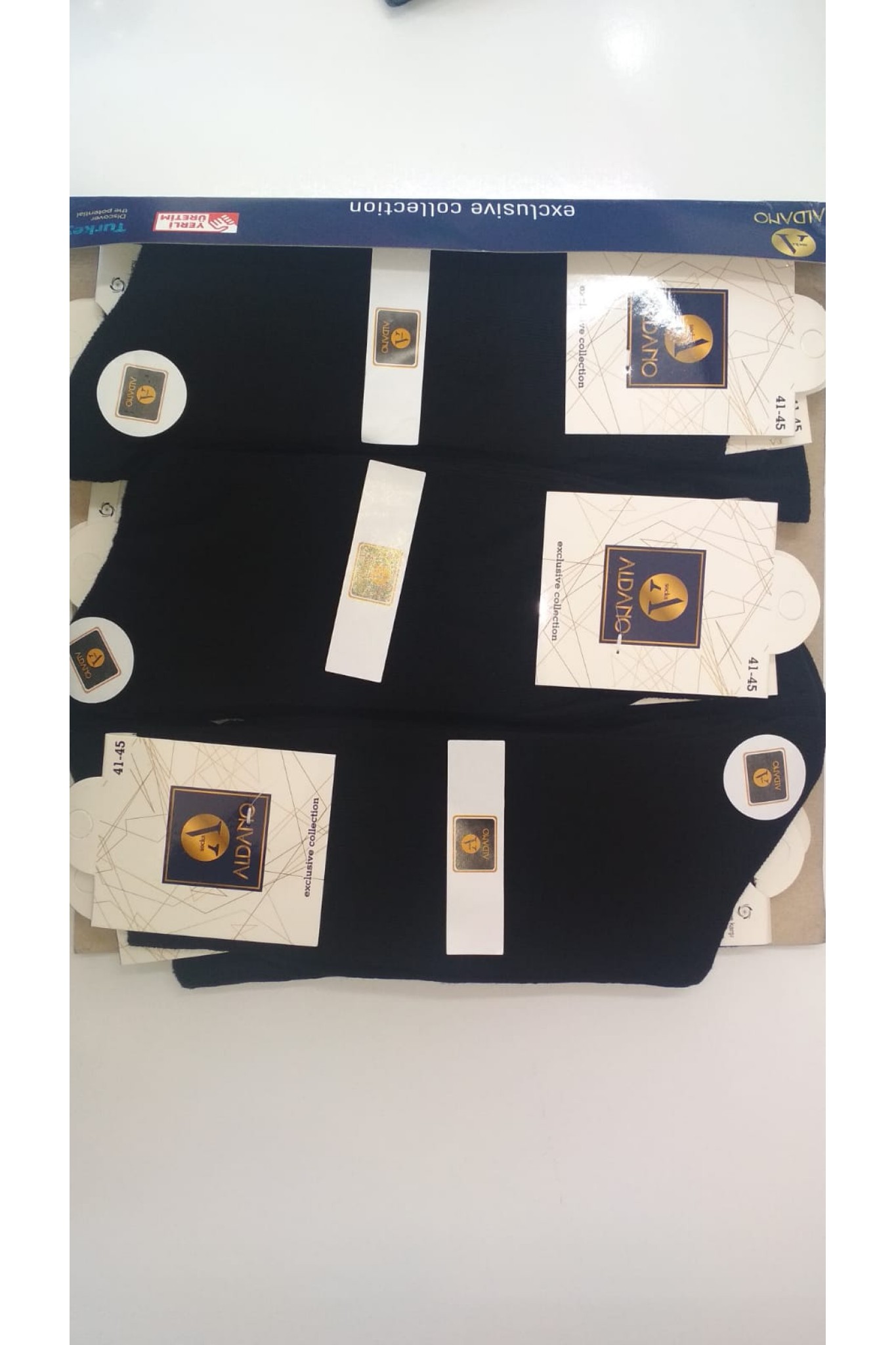 Aldano Mln Erkek Penye Çorap 12'li