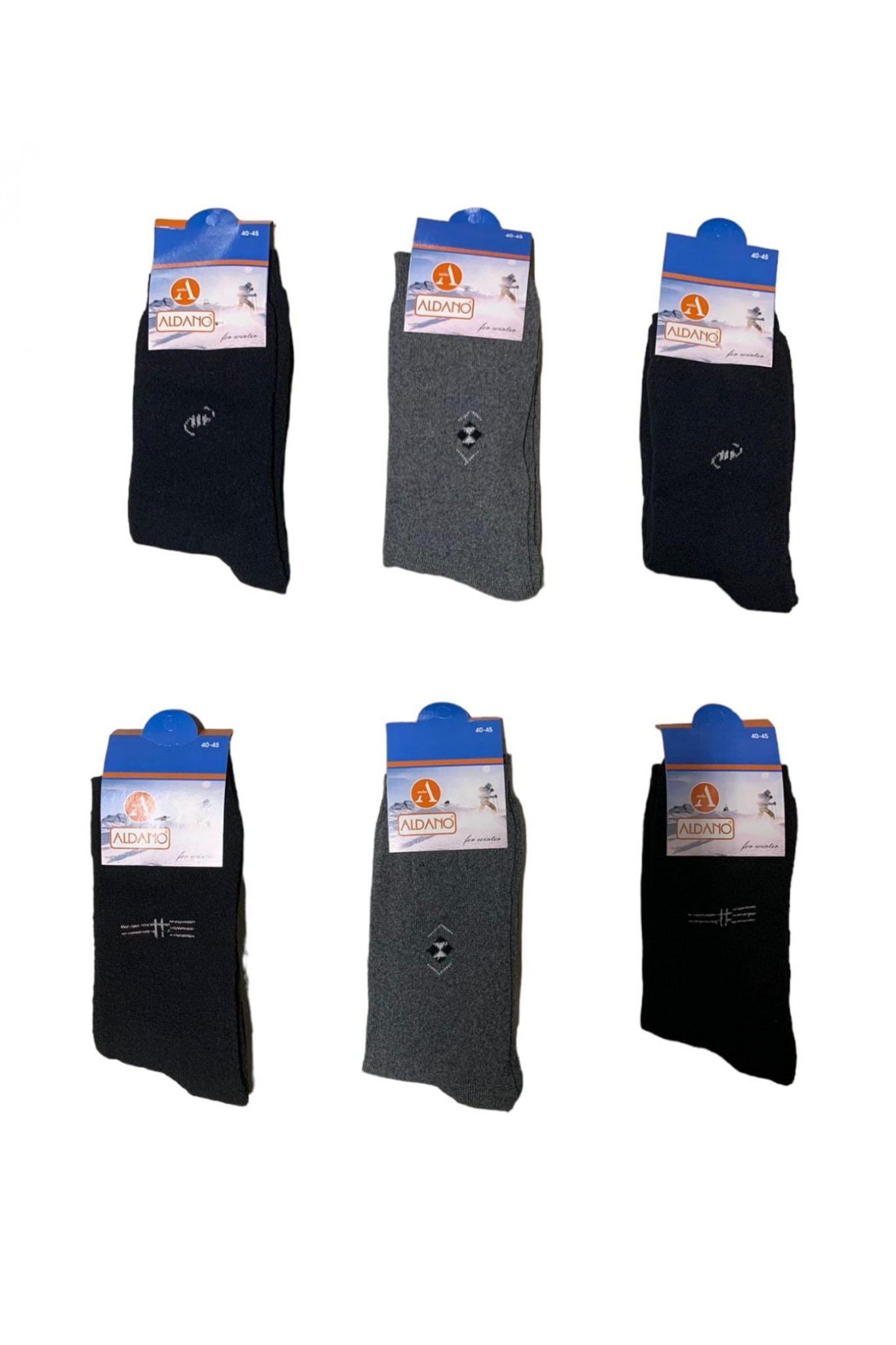 Gezen Aldano Erkek Havlu Çorap 12'li