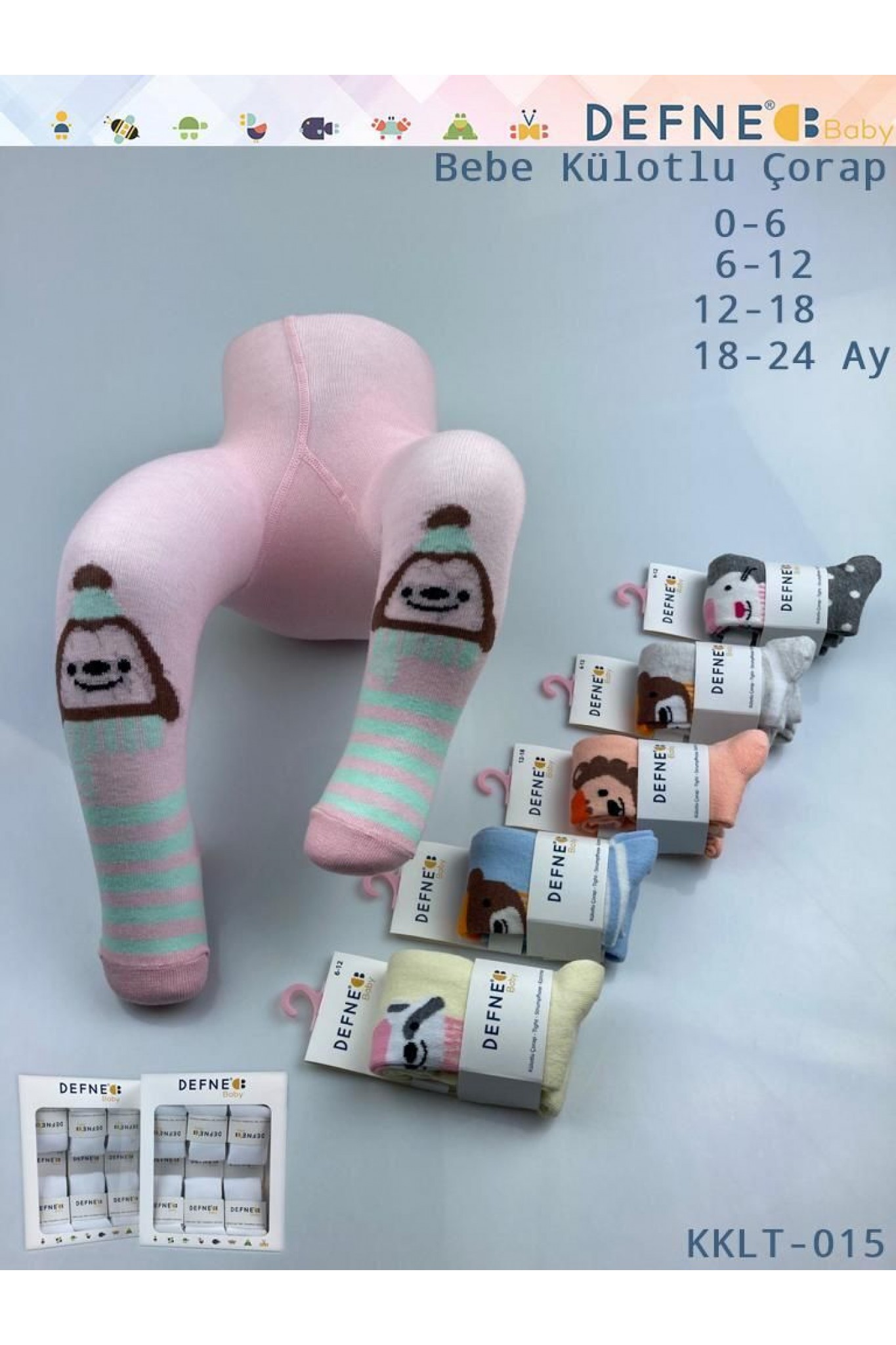 Defne Bebe 015 Külotlu 6'lı