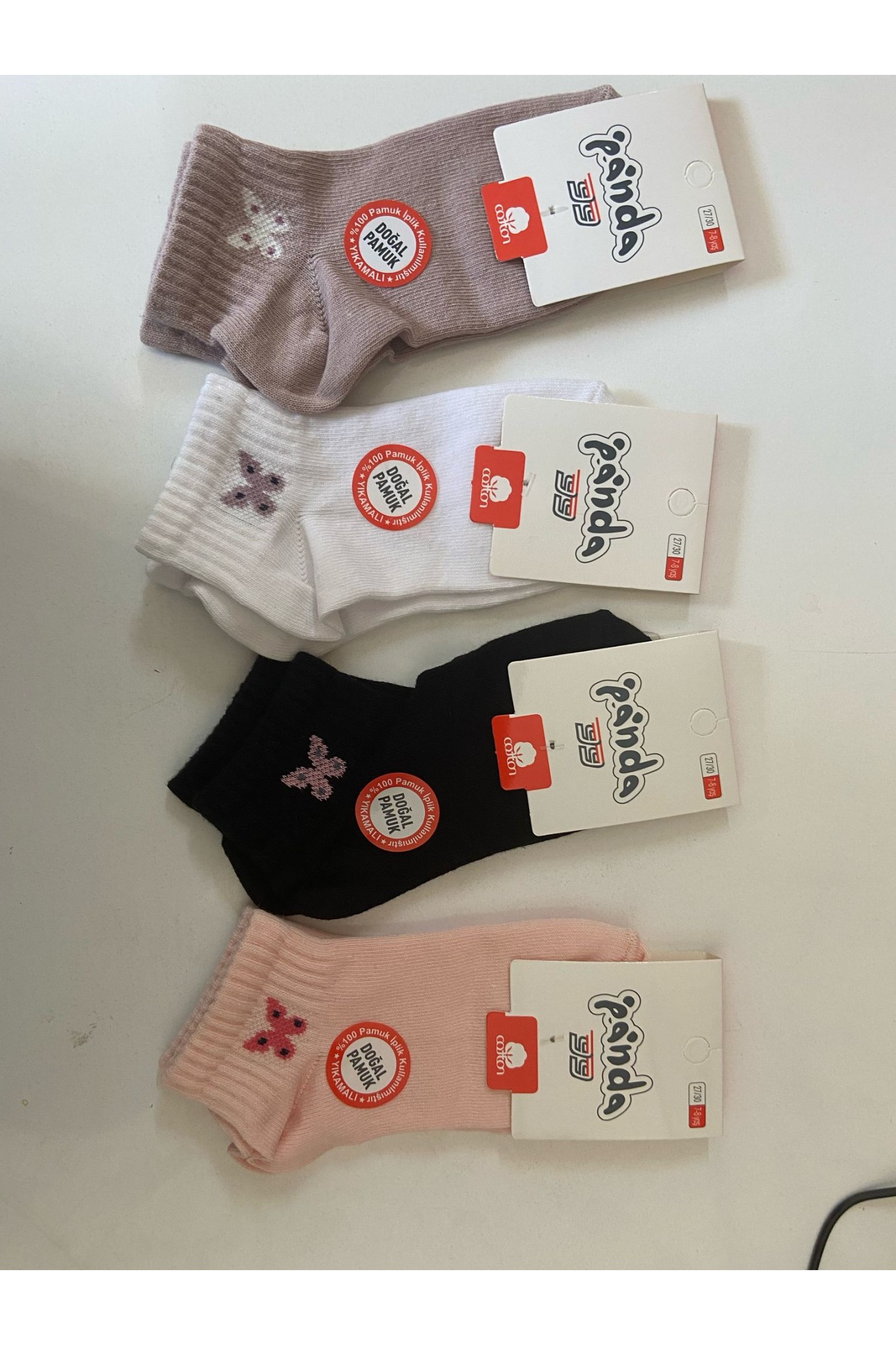 Panda Kız Çocuk Patik No 12'li