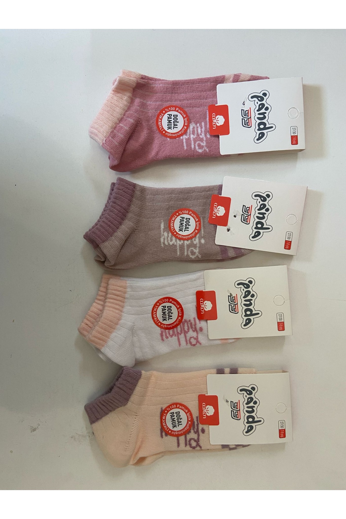 PANDA KIZ ÇOCUK PATİK NO