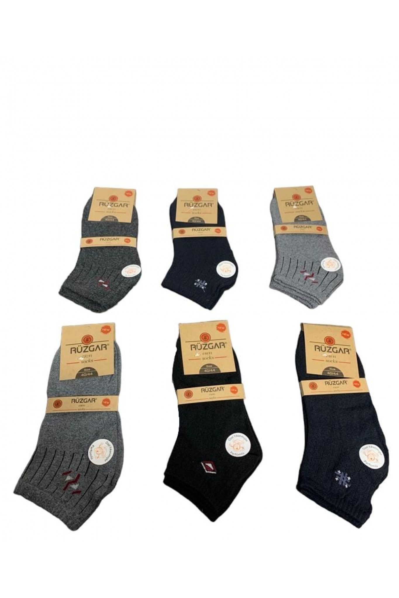 Esen Erkek Rüzgar Patik Çorap 12'li