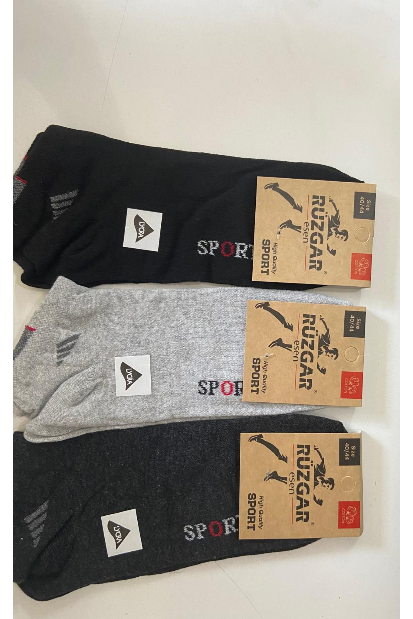 Rüzgar Esen Erkek Patik 12'li