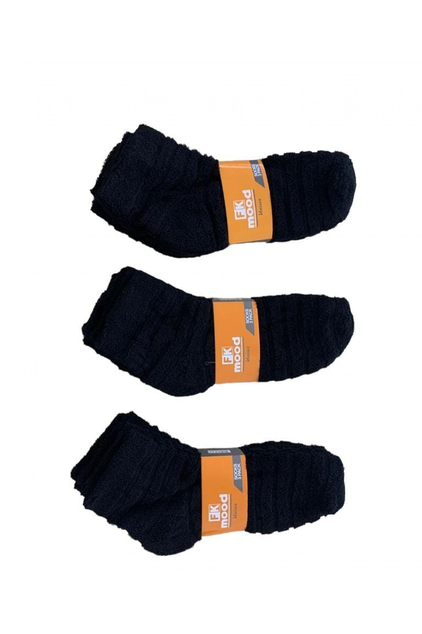 Fk Mood Kadın Ters Havlu 3'lu Patik 4'li