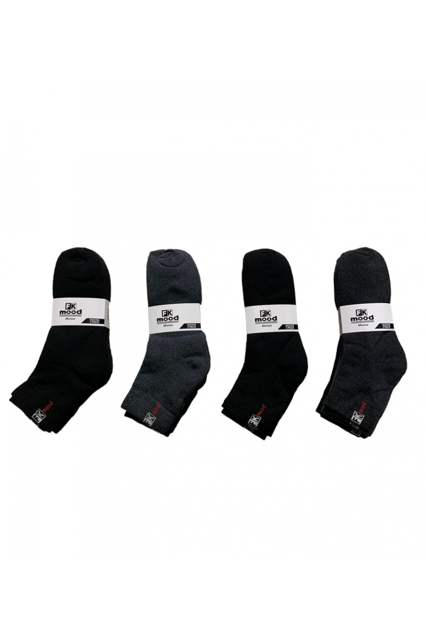 Fk Mood Unıxes Thermal Havlu 3'lu Patik 4'li