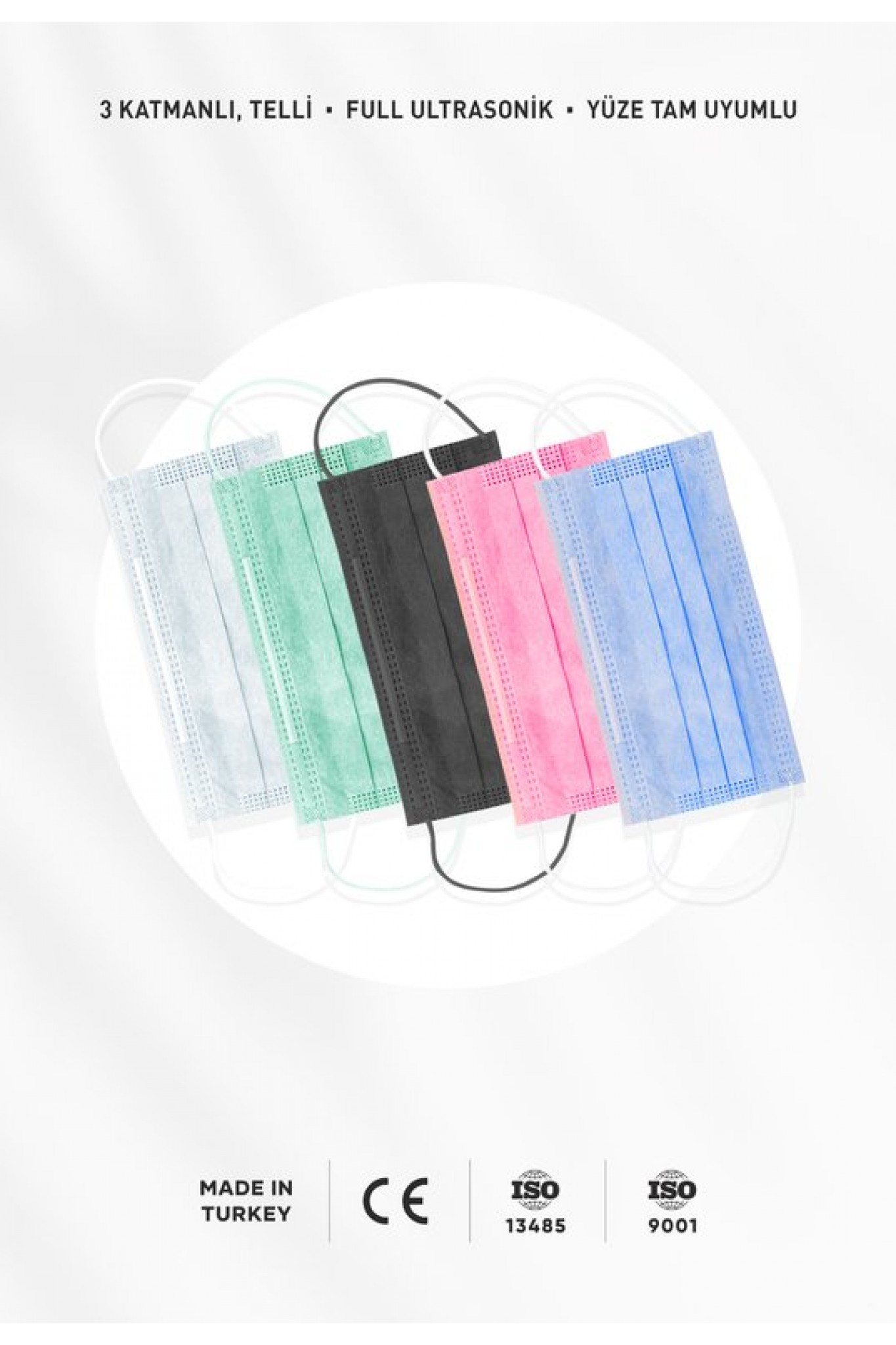 10 LU CERRAHİ YÜZ MASKESİ