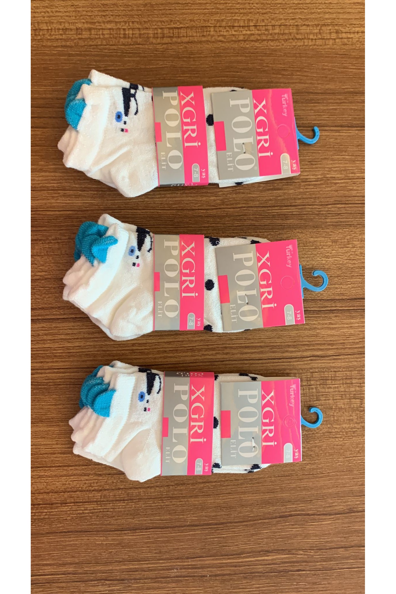 Xgripolo Çocuk 2'li 3 Boyutlu Patik 4'li