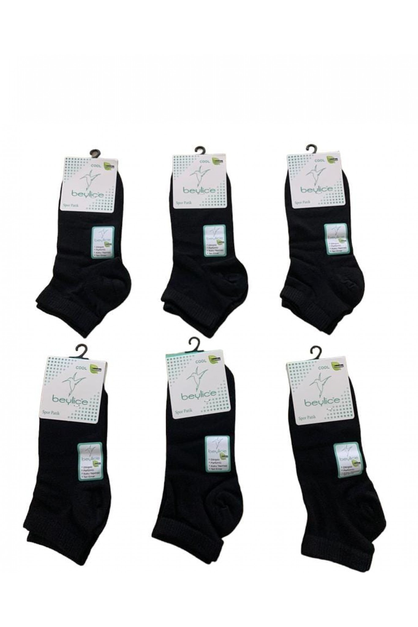 Beylice Erkek Bambu Patik 12'li