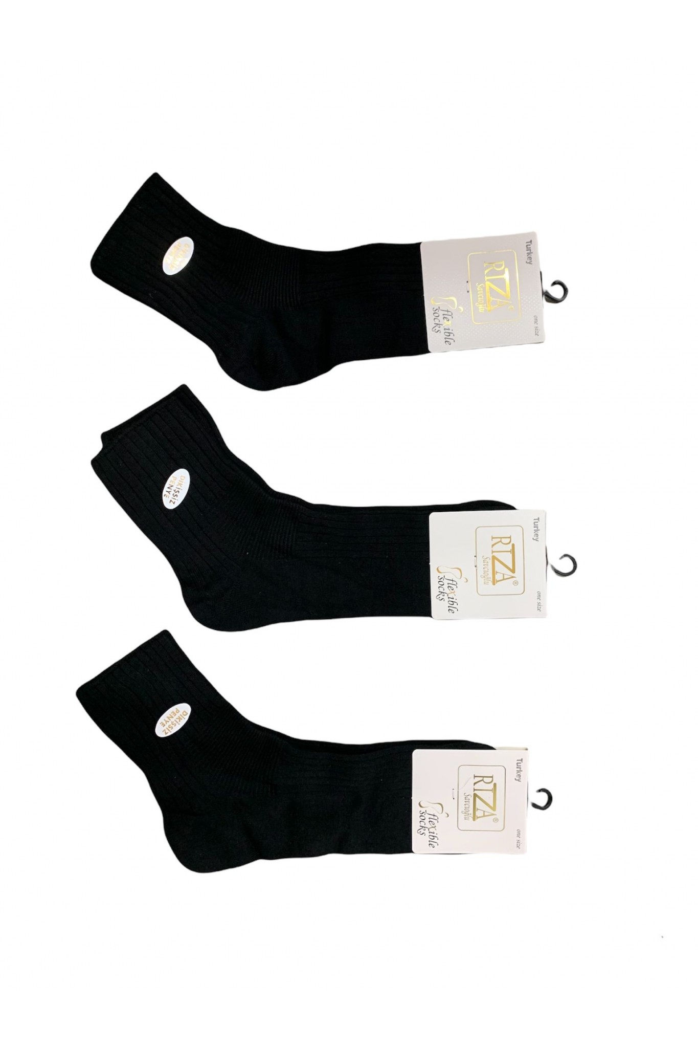 Rıza Erkek Dikişsiz Penye Konç 12'li