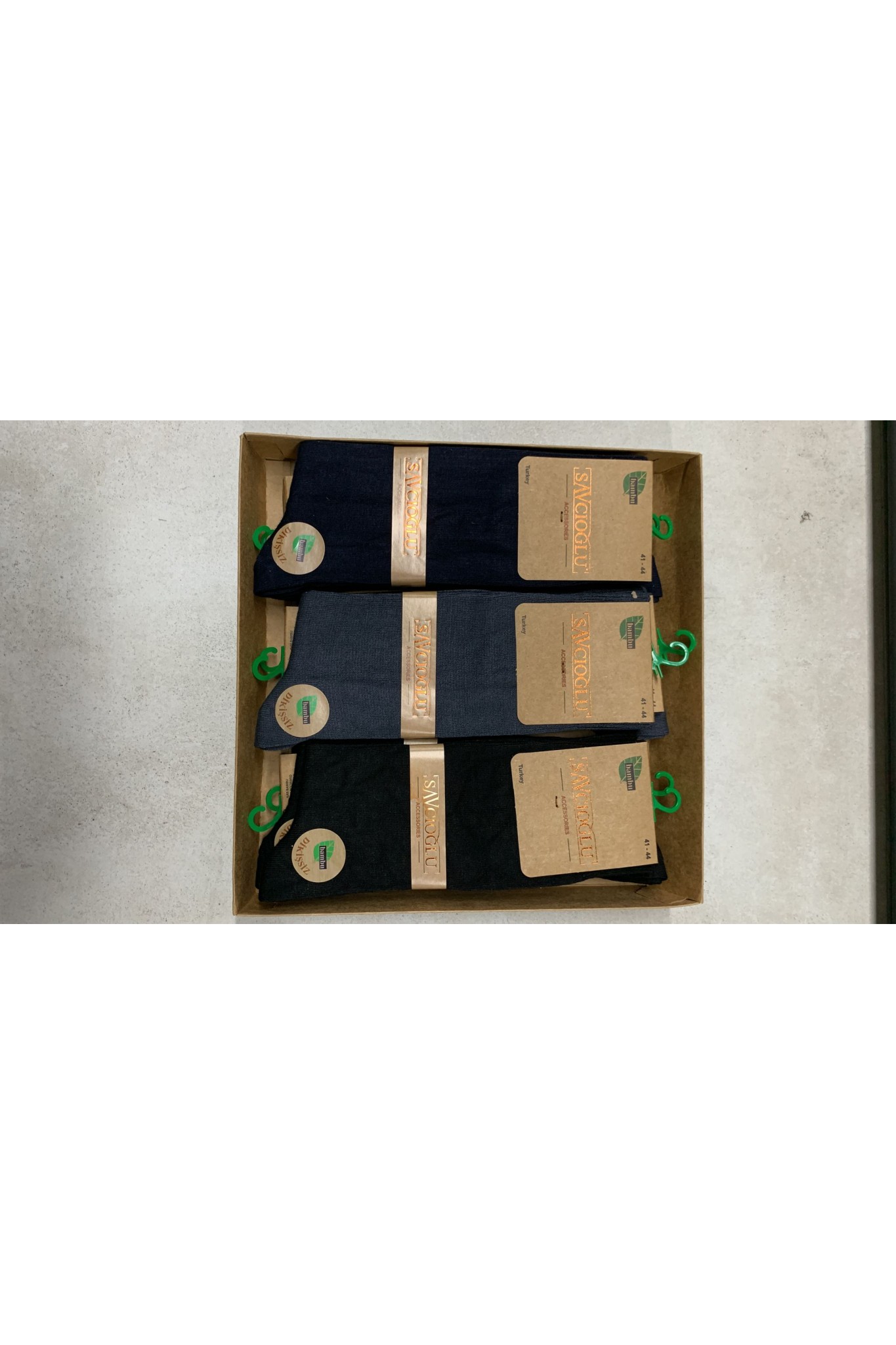 Beylice Savcıoğlu Erkek Bambu Çorap 12'li