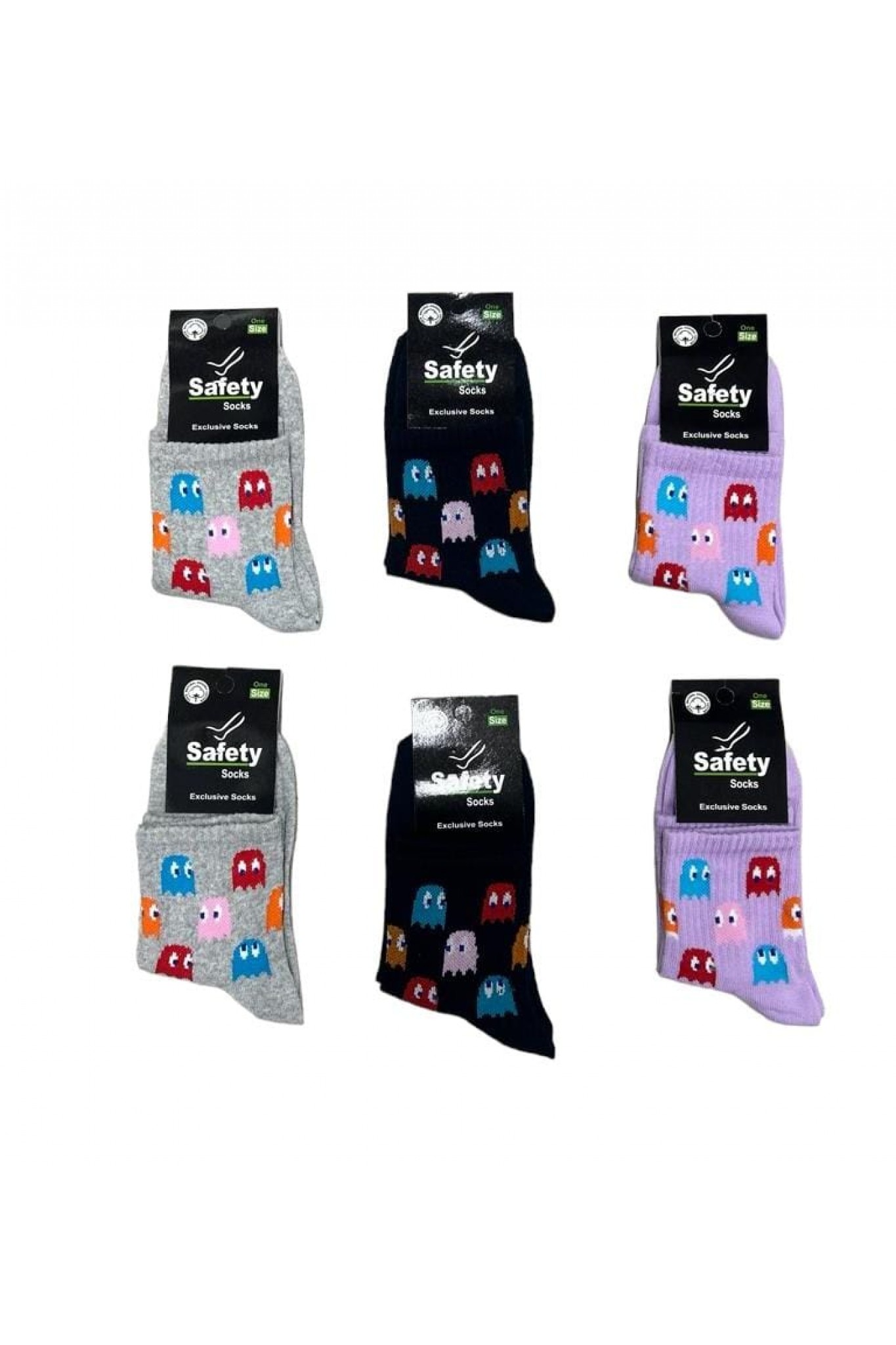 Safety Kadın Kolej Çorap 12'li