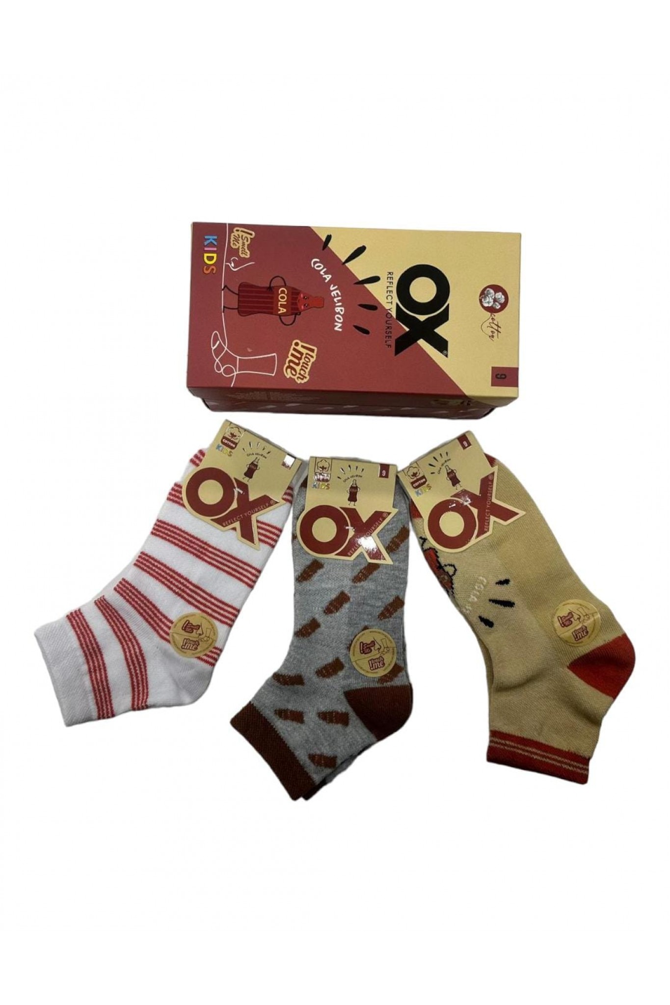 Ox Çocuk Mikro Patik 6'lı