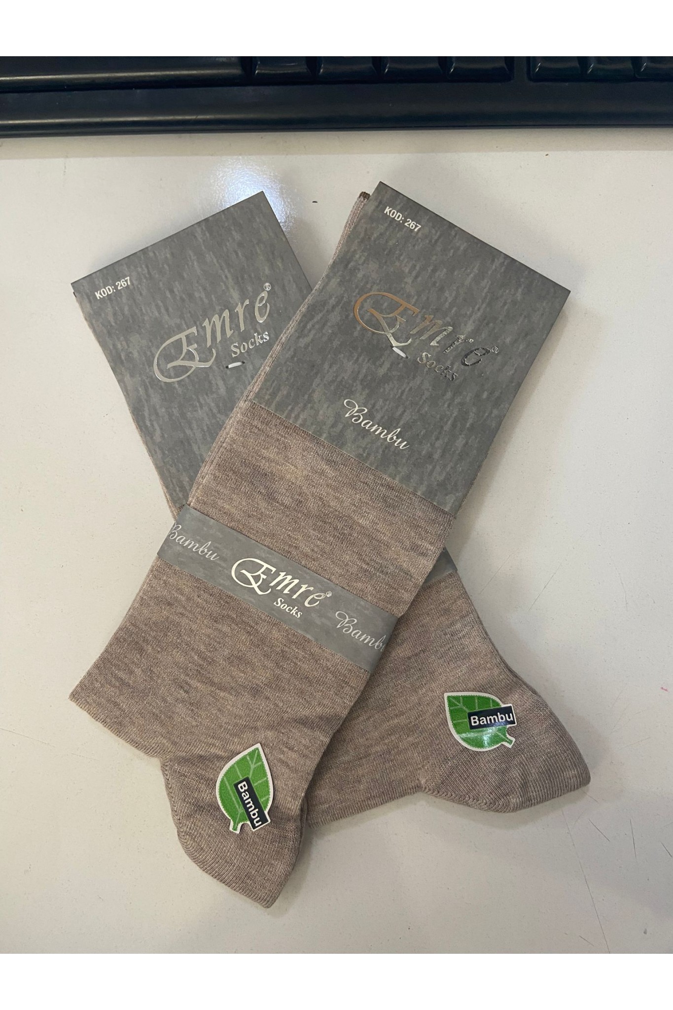 Emre Erkek Bambu Çorap 6'lı