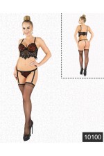 ELAWİN 10100 LAMİNE DANTEL JARTİER TAKIM