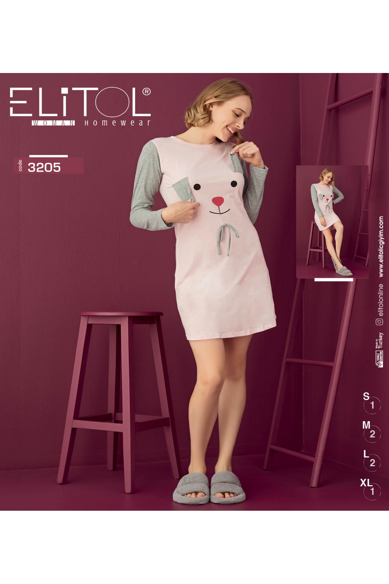 Elitol 3205 Kadın Elbise