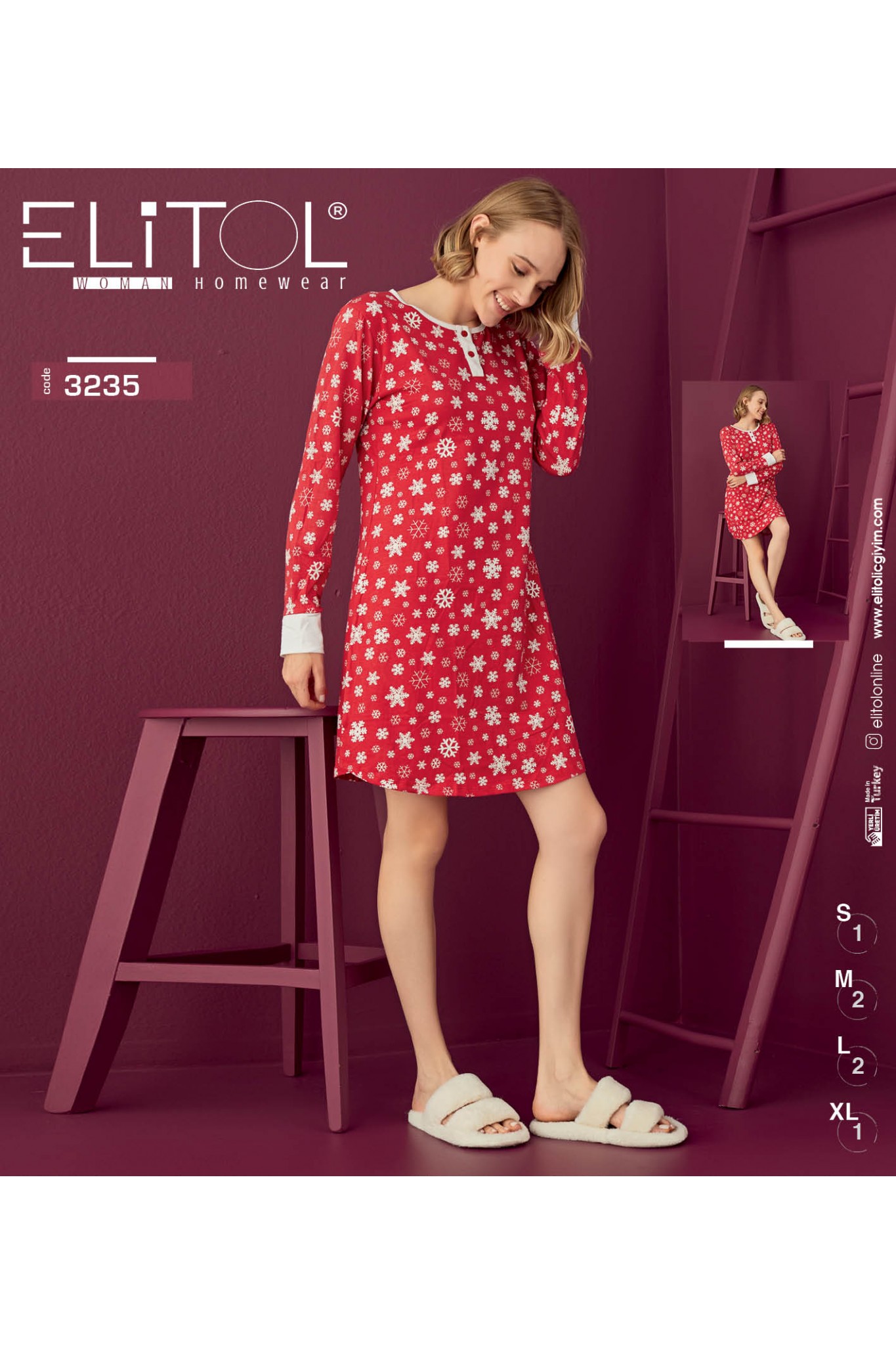 Elitol 3235 Kadın Elbise