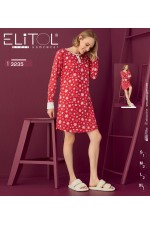 ELİTOL 3235  BAYAN ELBİSE