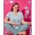 Elitol 6071-2-B Kadın Btl Pijama Takımı-2xl