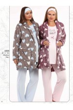 BAHA 4008 BAYAN LOHUSA 3LÜ GECELIK TAKIM