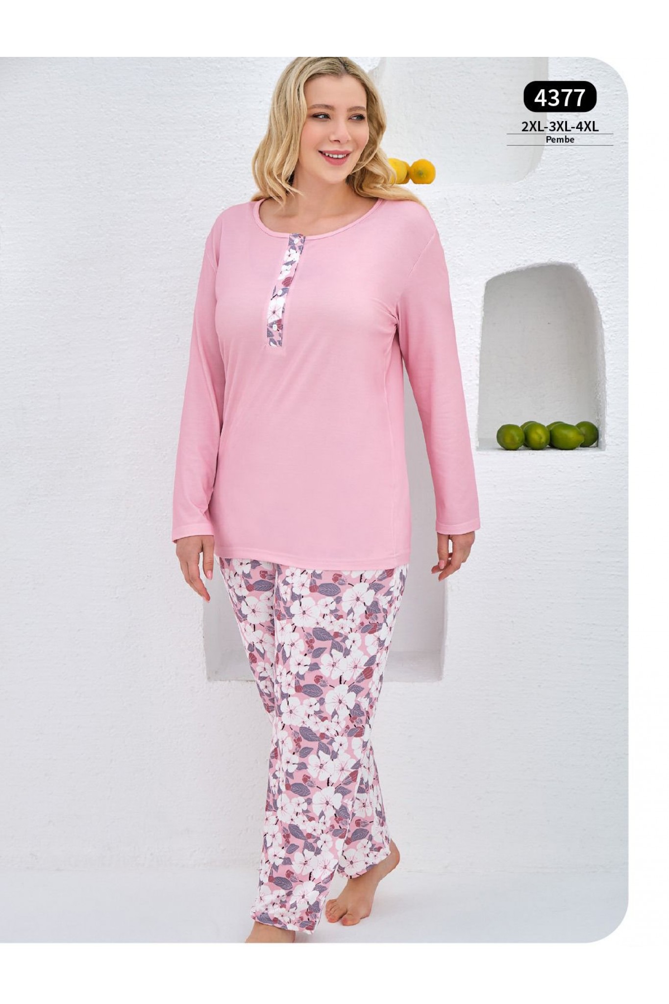 Baha 4377 Kadın Pijama Takım