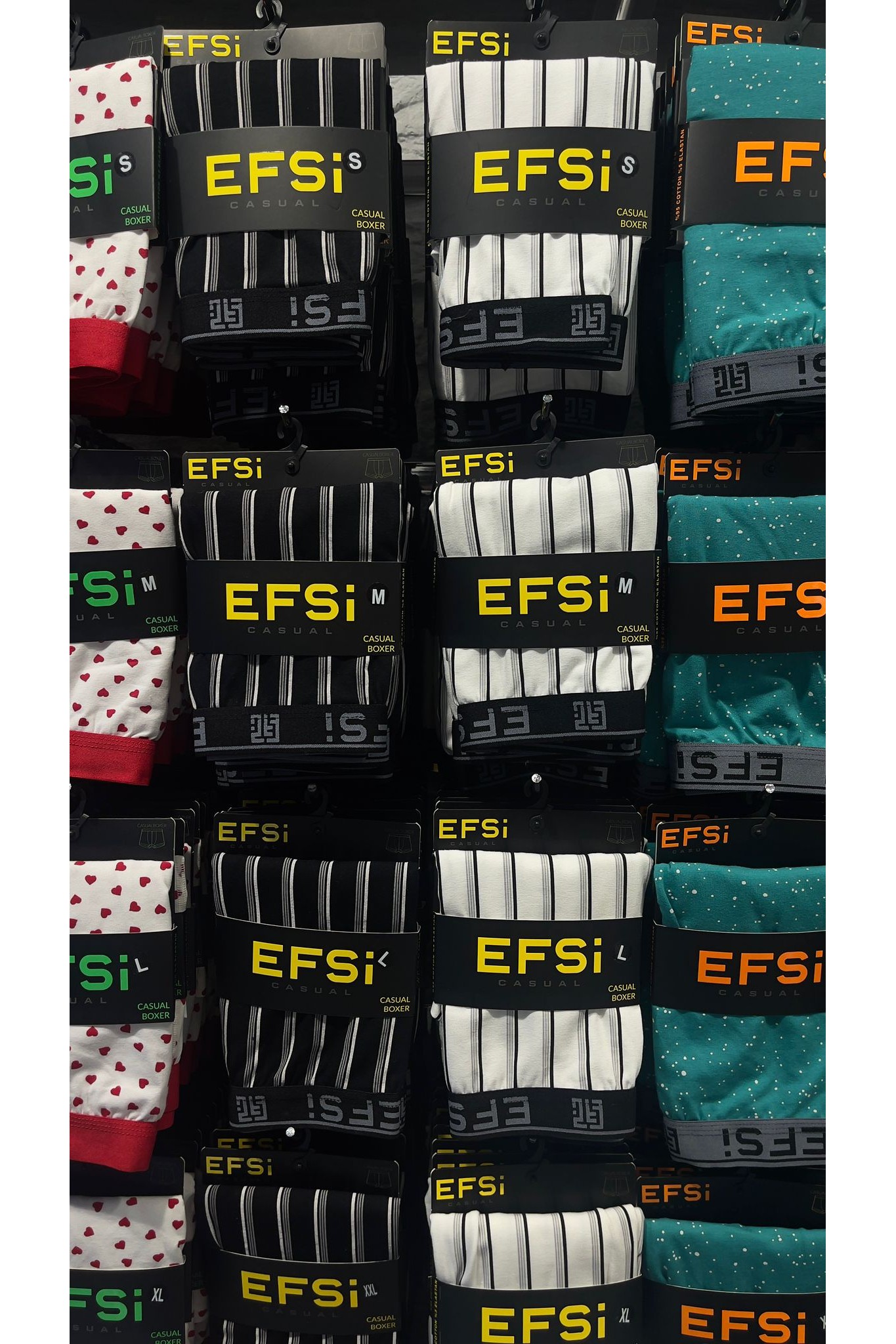 Efsi Erkek Desenli Boxer