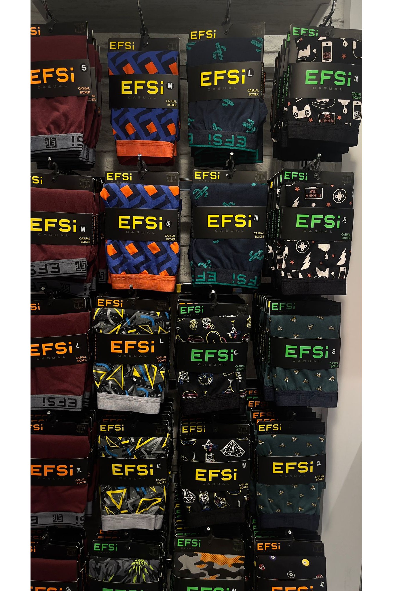 Efsi Erkek Desenli Boxer