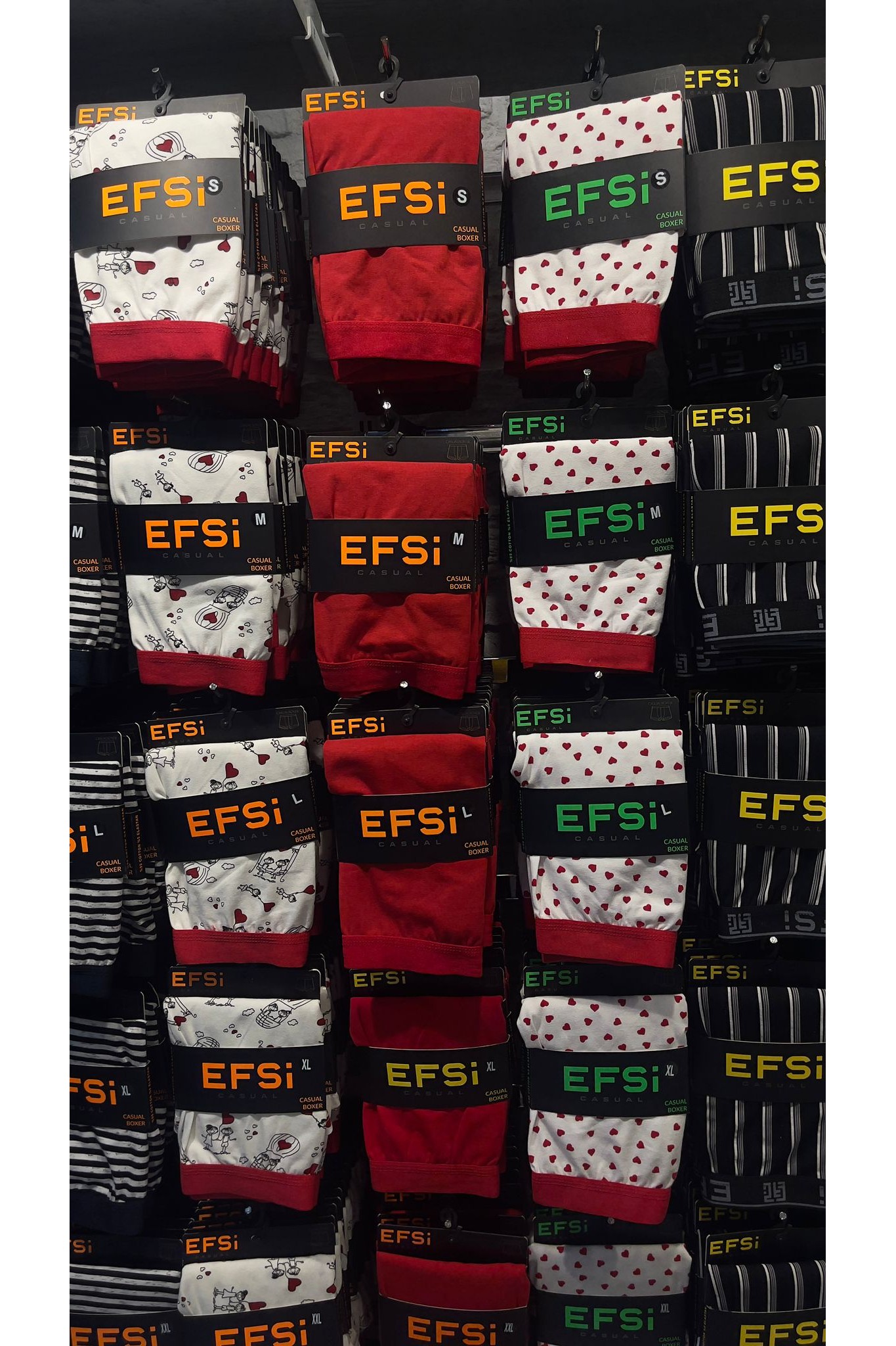 EFSİ ERKEK DESENLİ BOXER