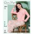 Over Sleep Kadın Modal Poleren M Pembe Pijama Takım