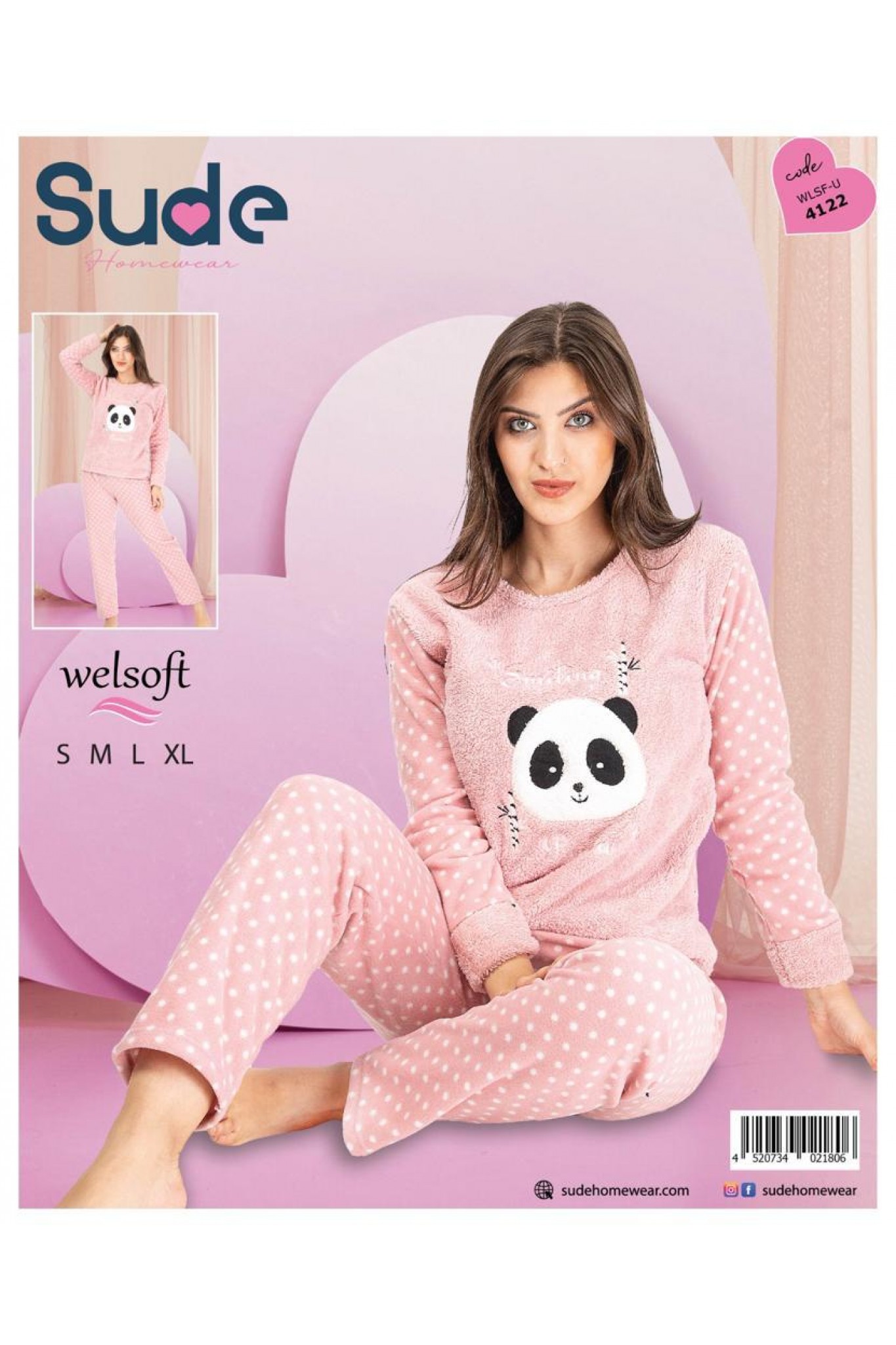 Sude Wlsf-U 4122 Genç Welsoft Pijama Takım