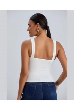 AURAFIT BAYAN İÇİ KAPLI CROP EKRU ATLET