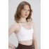 Aurafıt 9021 Beyaz Kadın İp Ask. Sporcu Büstiyer 4'lü