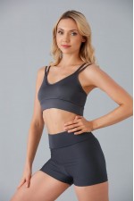 AURAFIT BAYAN ÇİFT İP ASKILI KAPLI BÜSTİYER