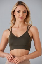 AURAFIT BAYAN ÇİFT İP ASKILI KAPLI BÜSTİYER