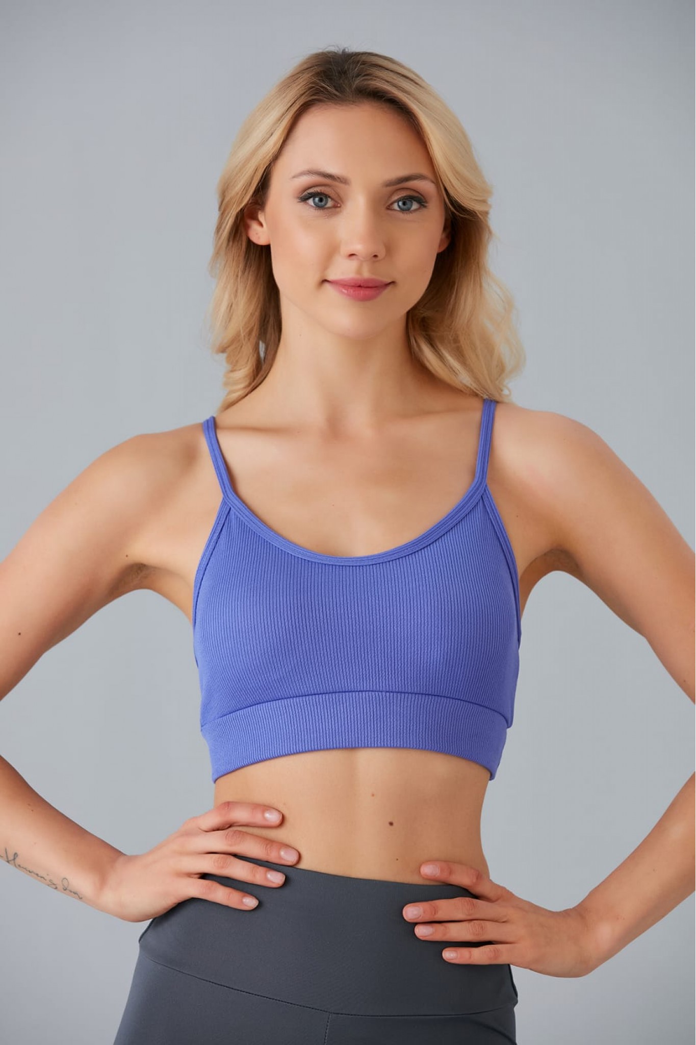 AURAFIT BAYAN ÇİFT İP ASKILI KAPLI BÜSTİYER