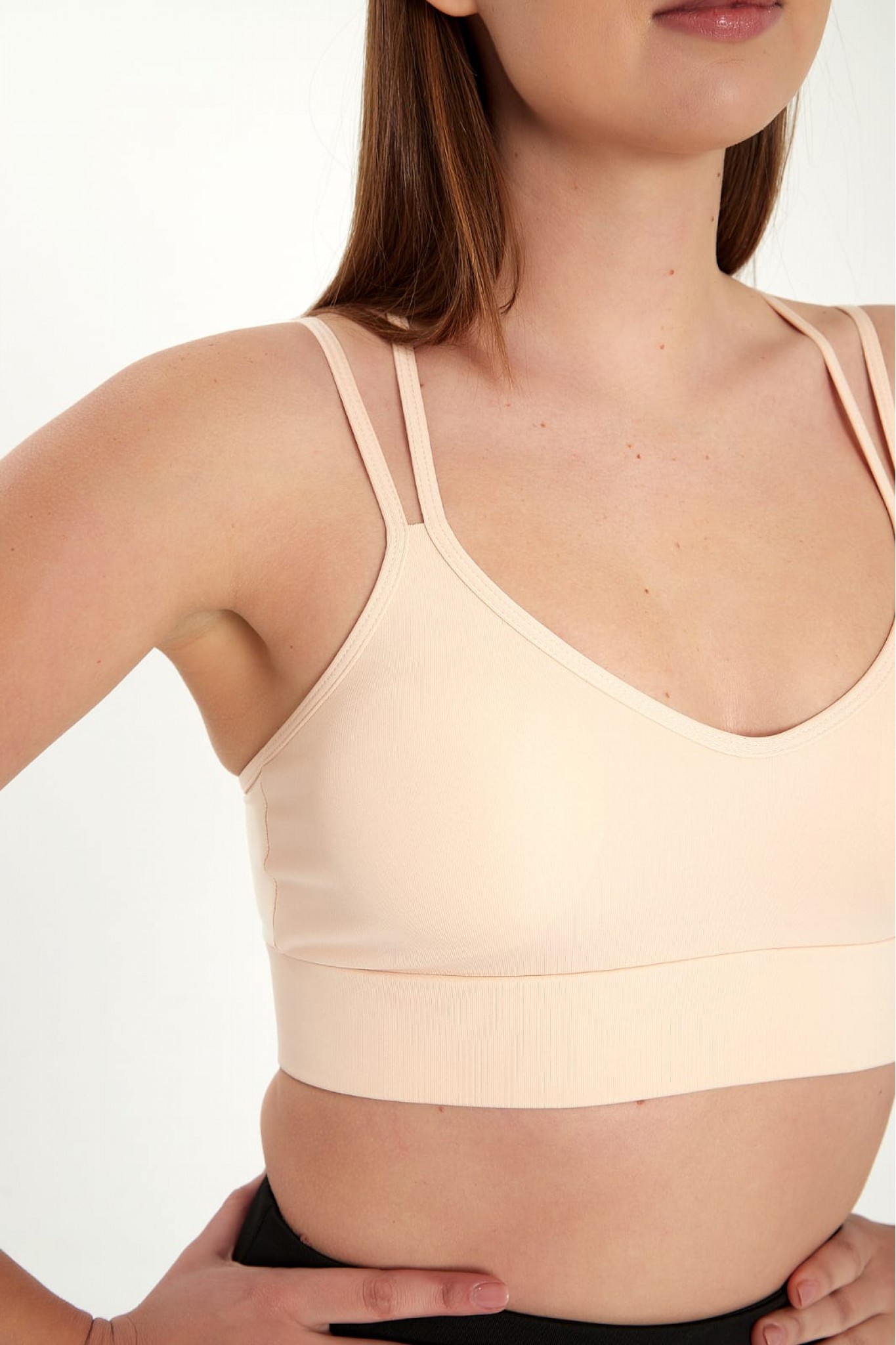 AURAFIT BAYAN ÇİFT İP ASKILI KAPLI BÜSTİYER