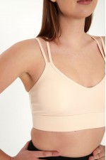 AURAFIT BAYAN ÇİFT İP ASKILI KAPLI BÜSTİYER