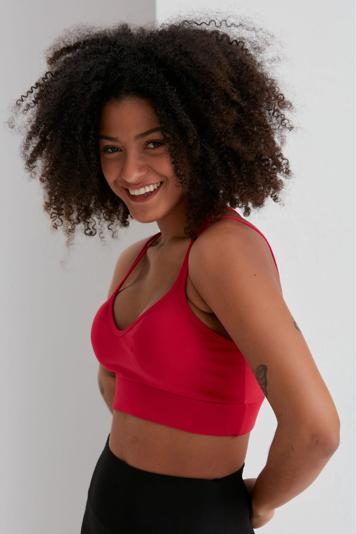 AURAFIT BAYAN ÇİFT İP ASKILI KAPLI BÜSTİYER