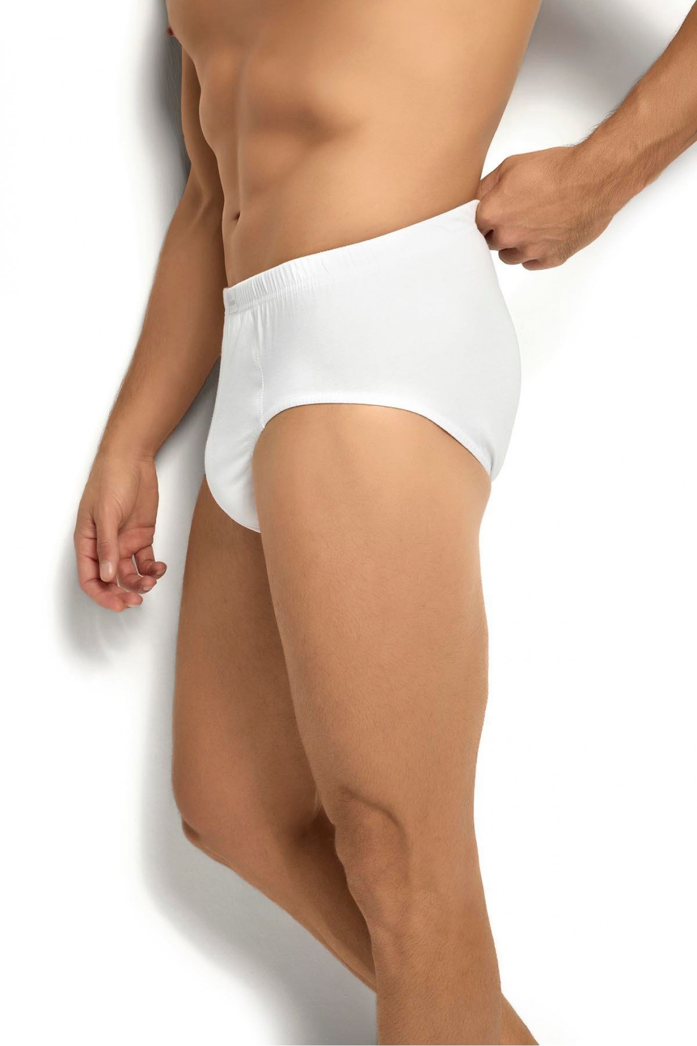 JIBER Erkek Beyaz Slip Külot 107
