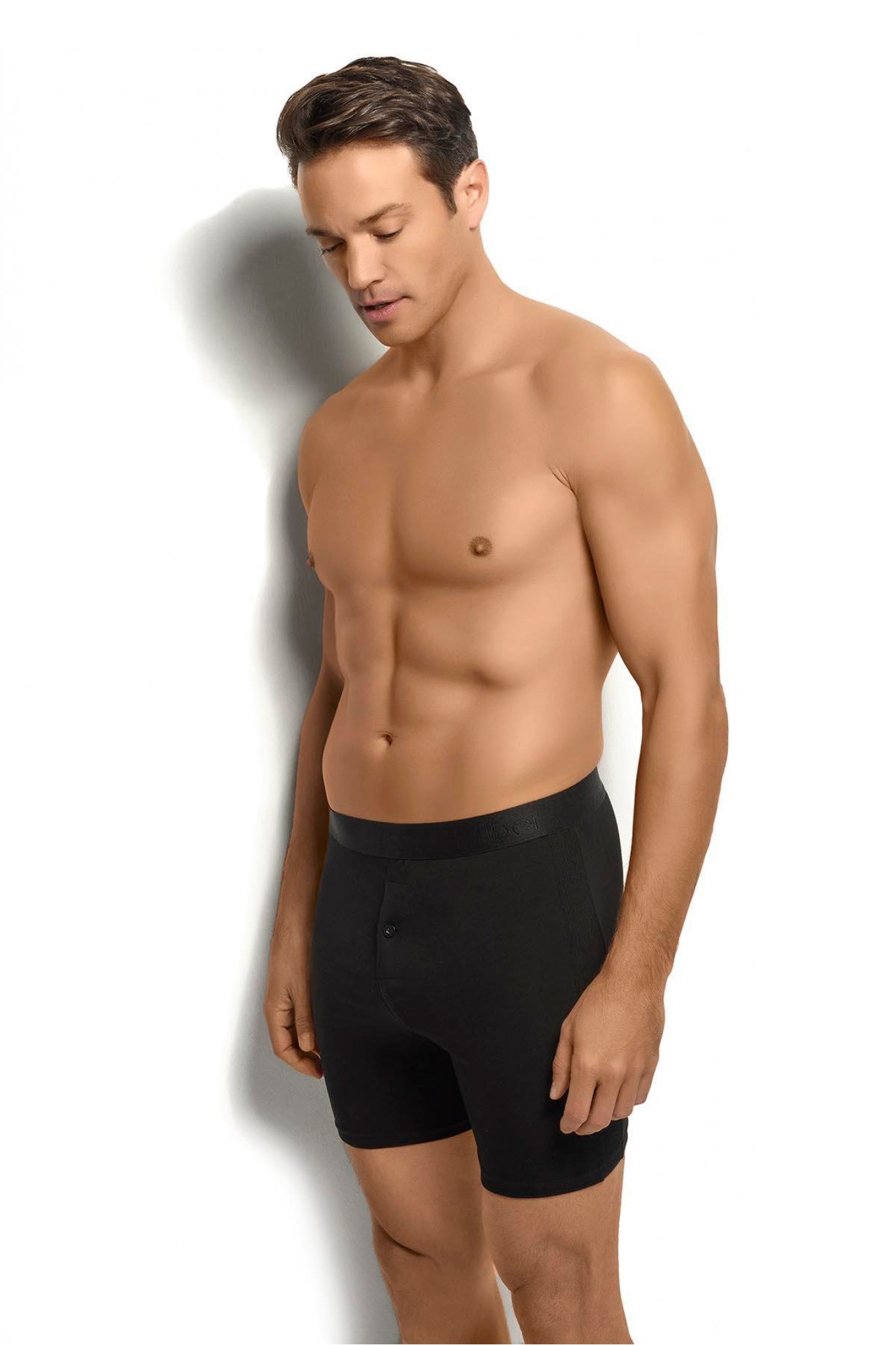 JIBER Erkek Pamuklu Likralı Boxer 125