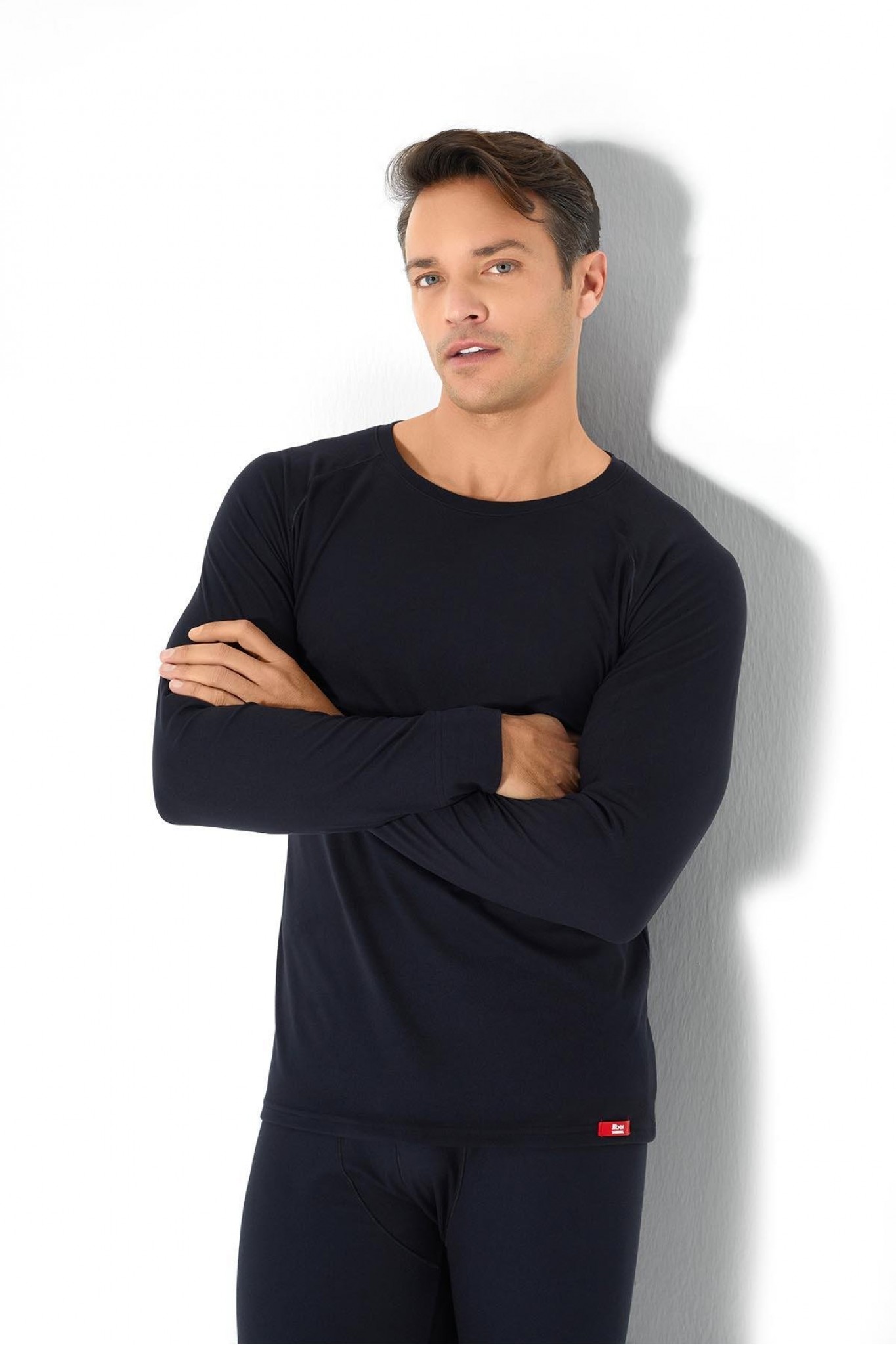 Erkek Isıtıcılı Thermal İçlik Üst Siyah 173