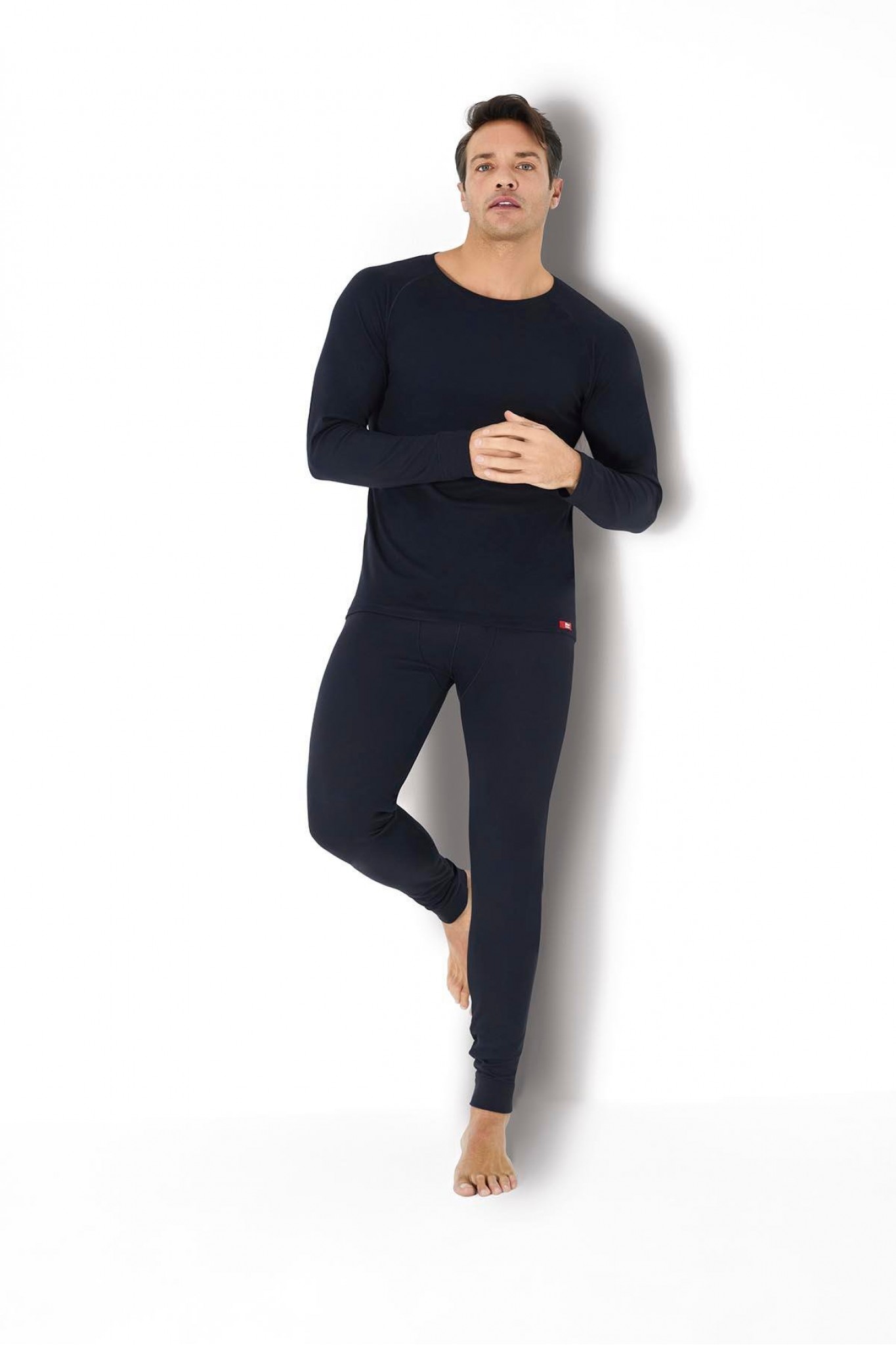 Erkek Isıtıcılı Thermal İçlik Üst Siyah 173