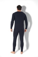 Erkek Isıtıcılı Termal İçlik Üst Siyah 173