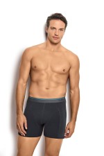 JIBER 267 Erkek Pamuklu Likralı 3lü Boxer