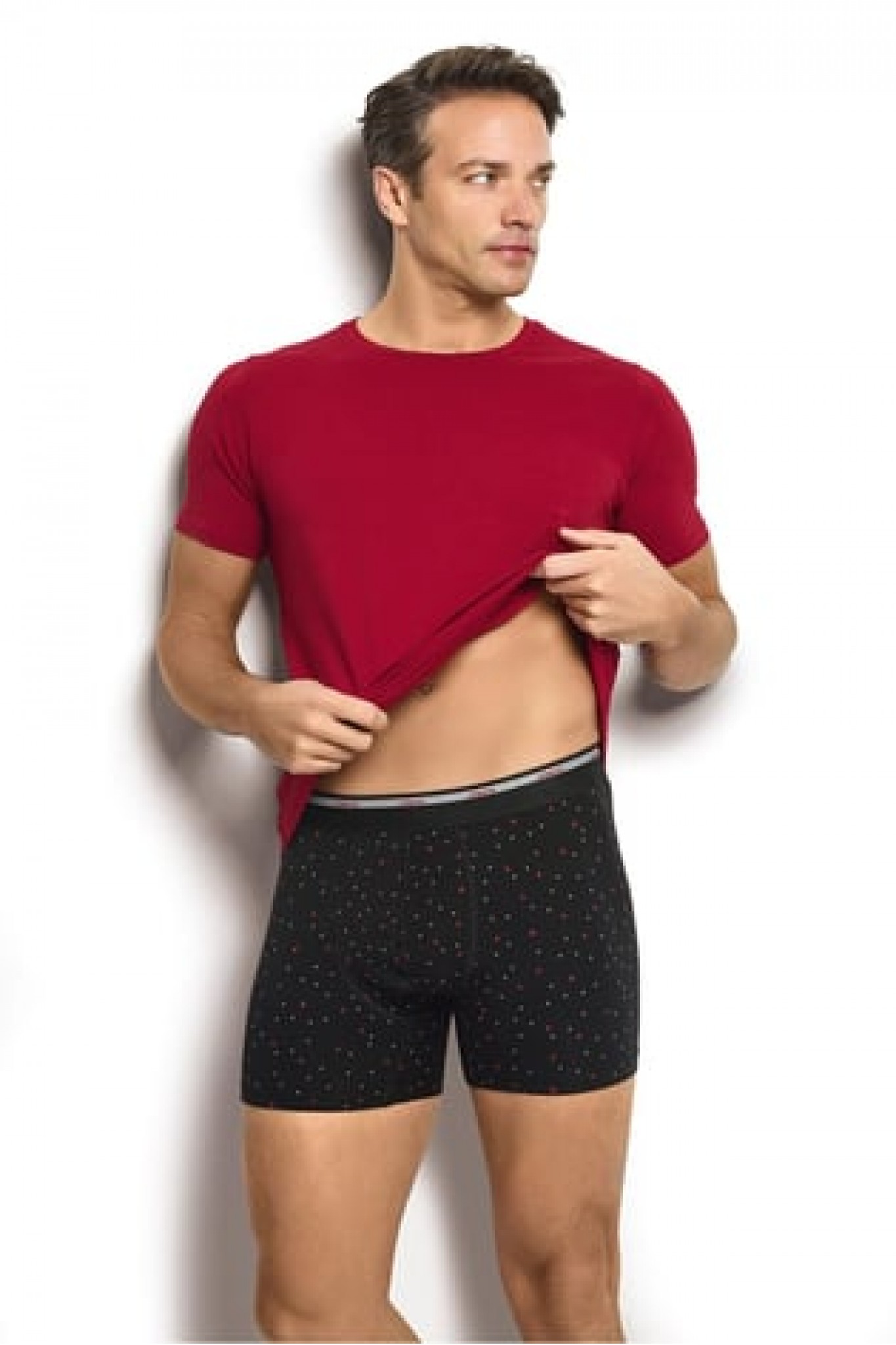 Jiber Erkek Lycralı 3'lü Asorti Boxer