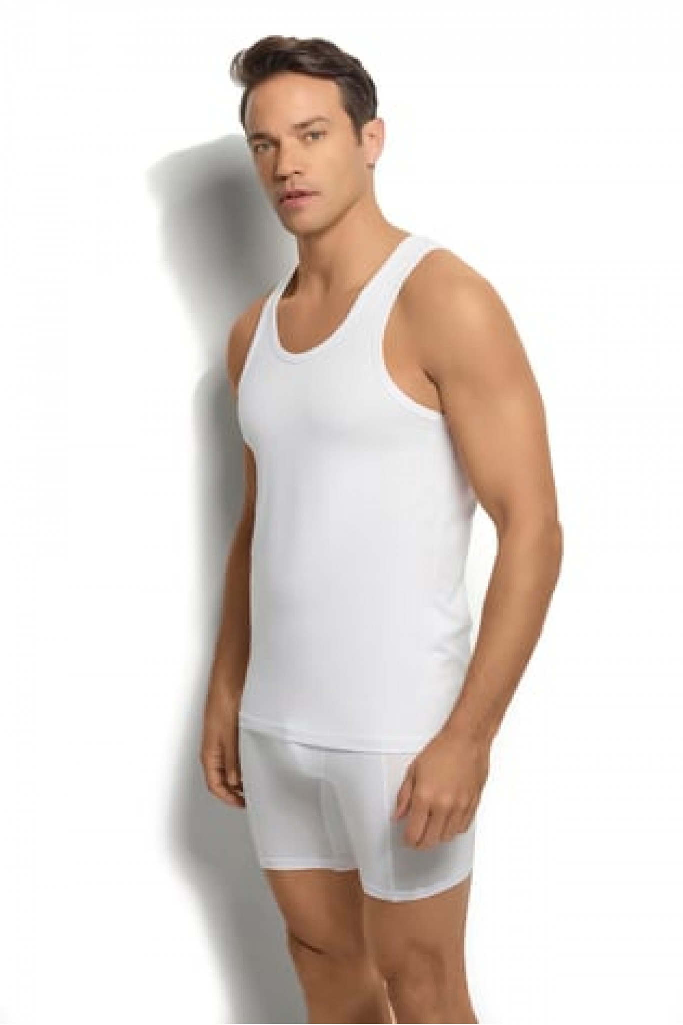 Jiber Erkek Lycralı 2'li Atlet